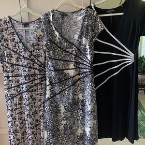 3 Connected Apparel Dresses